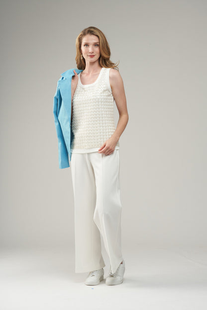 BCT5703C Beaded Tank Top