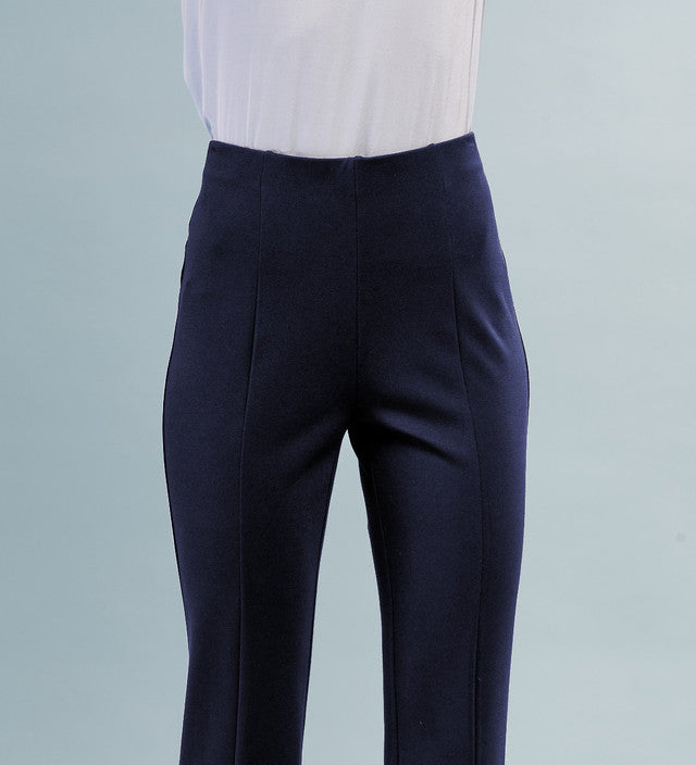 BCP8987A Flared Vented Ponté Pants