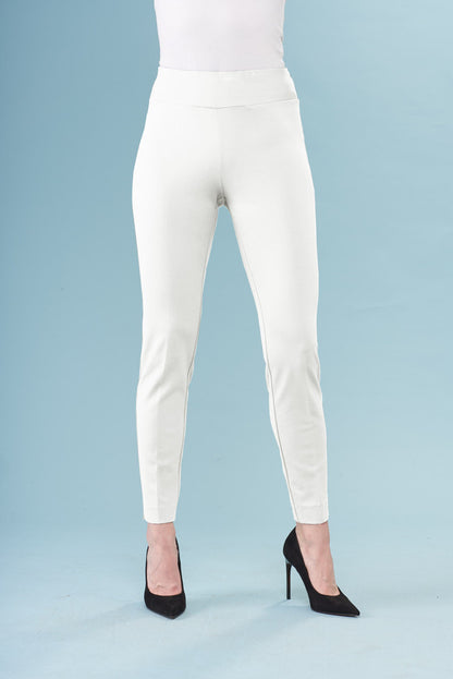 BCP8909SKB Solid Scuba Skinny Pants