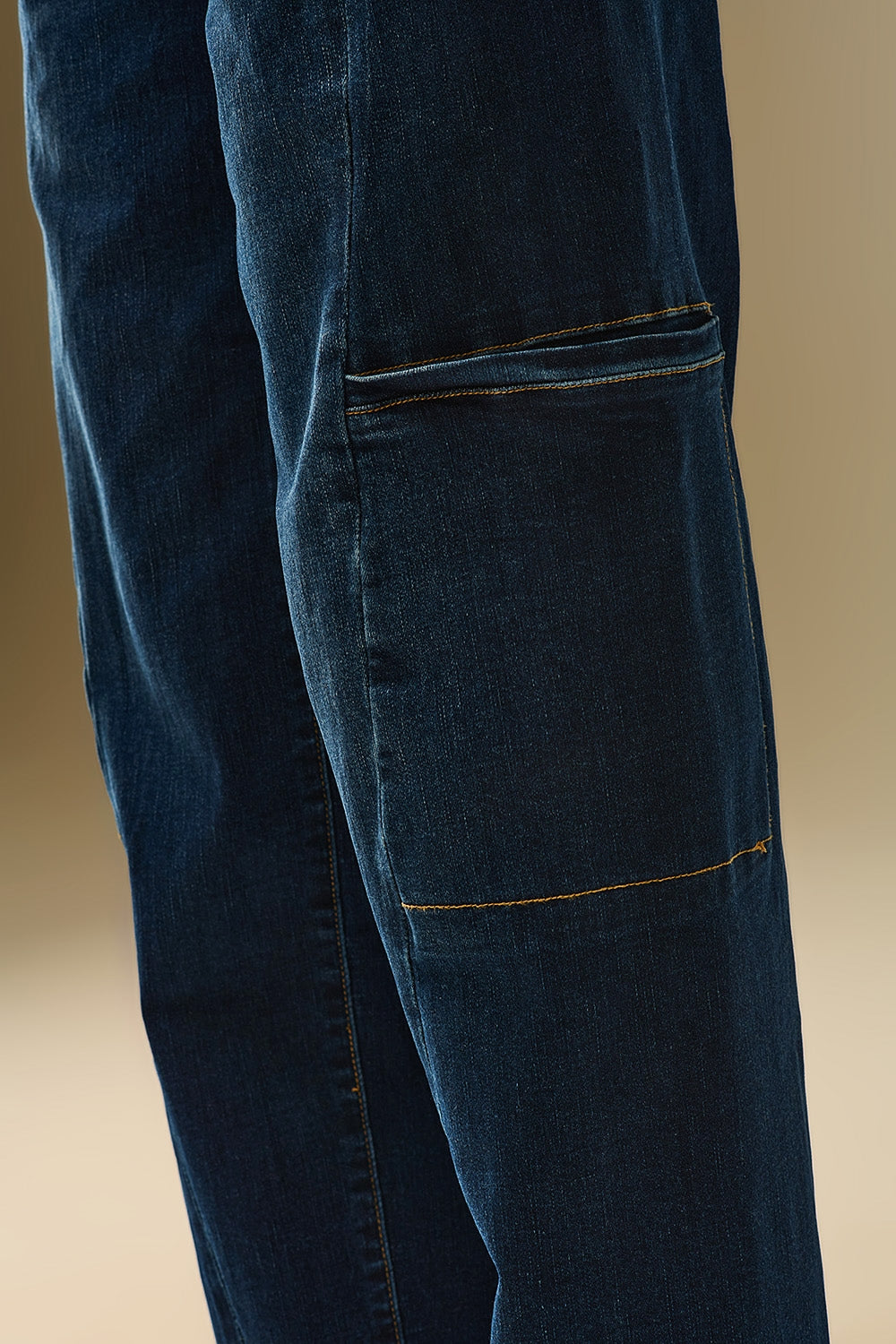 High Waist Wide Leg Jeans with Side Pockets