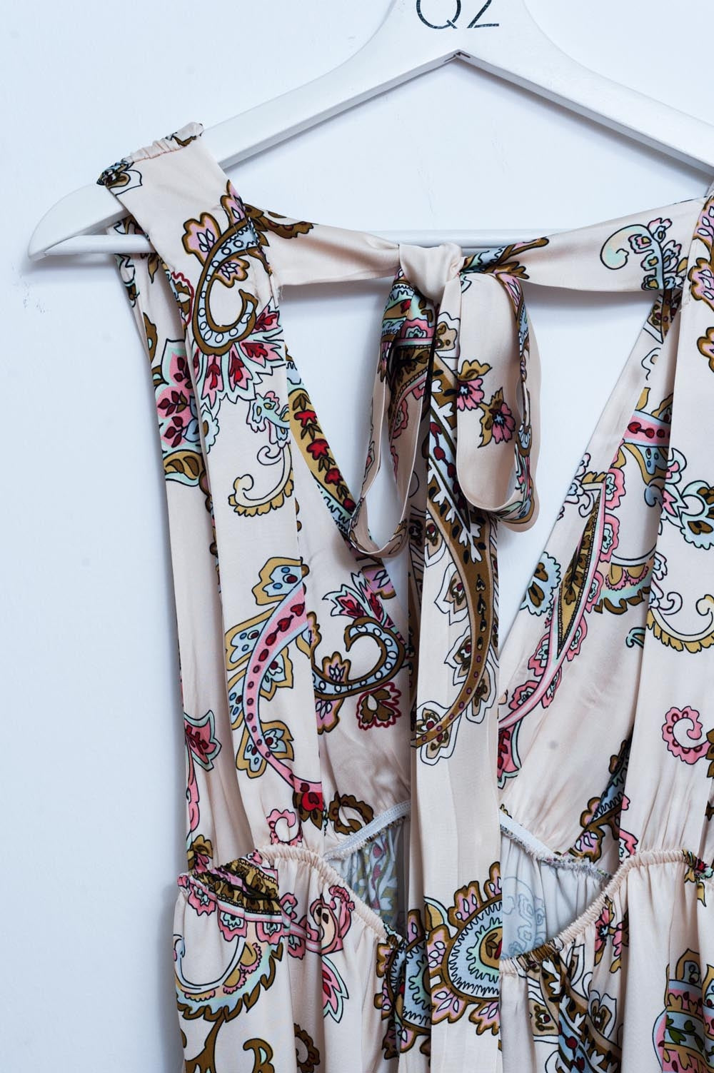 Mini sundress in paisley floral