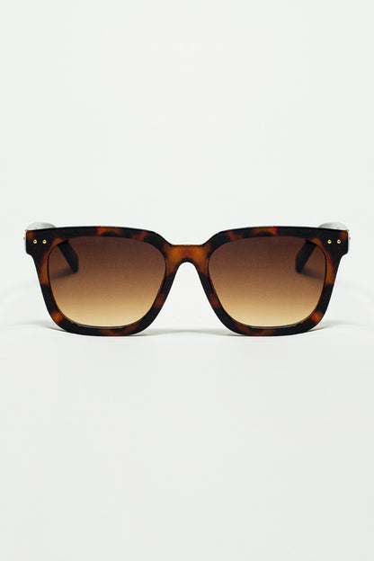 Q2 Polarised Sunglasses Brown Lens