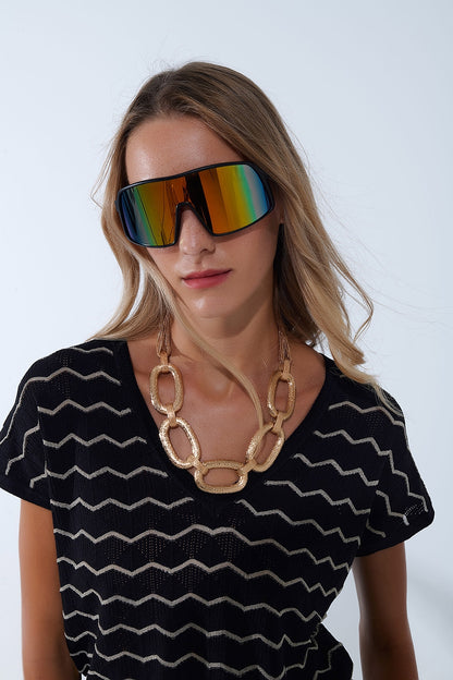 Polarized Sport Sunglasses in Multicolor