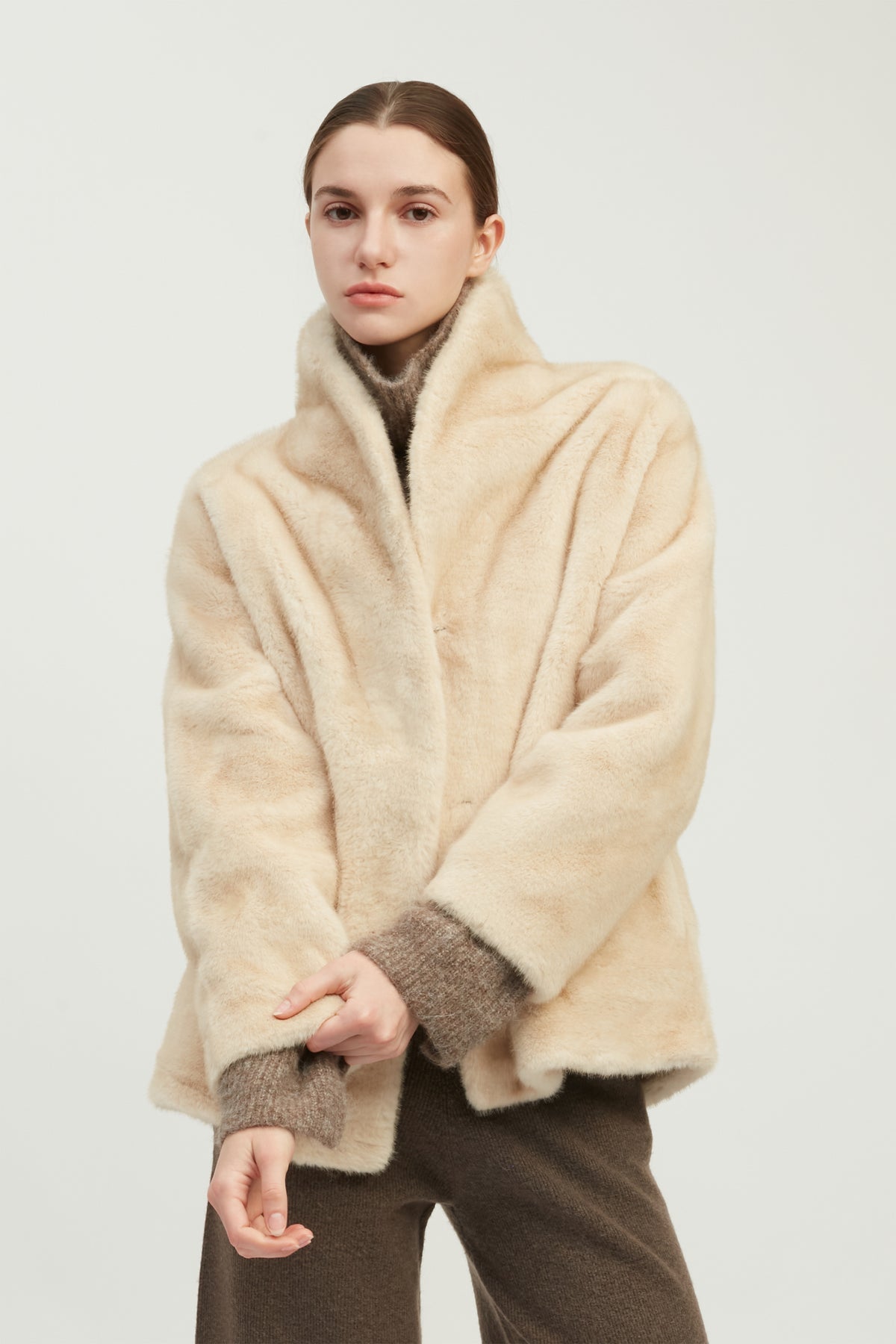 Louvre Shawl Fur Jacket