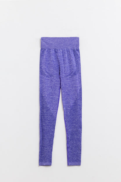 Q2 Violet Seamless Leggings